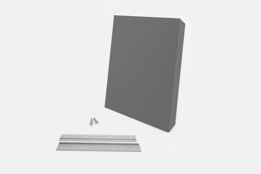 ProSoCoustic WAVERoom Pro Single Small Panel 24x24" Includes 1 Set of 18" Z-Clips Scuba Grey