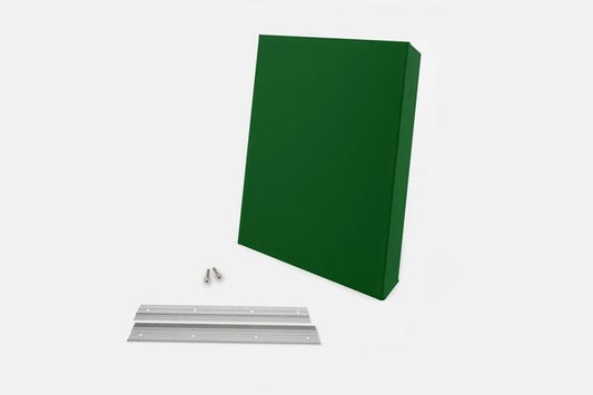 ProSoCoustic WAVERoom Pro Single Small Panel 24x24" Includes 1 Set of 18" Z-Clips Diamond Knit Kelly