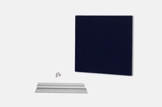 ProSoCoustic WAVERoom Pro Single Small Panel 24x24" Includes 1 Set of 18" Z-Clips Diamond Knit Navy