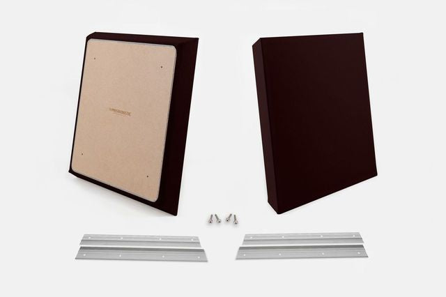 ProSoCoustic WAVERoom Pro Small Panel Pair Includes 2 WAVEPro Small Panels 24x24" 2 Sets of 18" Z-Clips Scuba Maroon