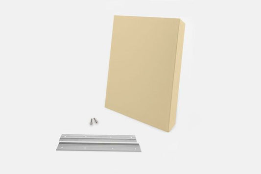 ProSoCoustic WAVERoom Pro Single Small Panel 24x24" Includes 1 Set of 18" Z-Clips Scuba Champagne