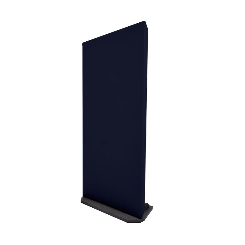 ProSoCoustic WAVERoom Pro 2x4 Gobo Kit - Single 2x4 Panel 24x48” Includes 1 Short Gobo Foot Set Diamond Knit Navy