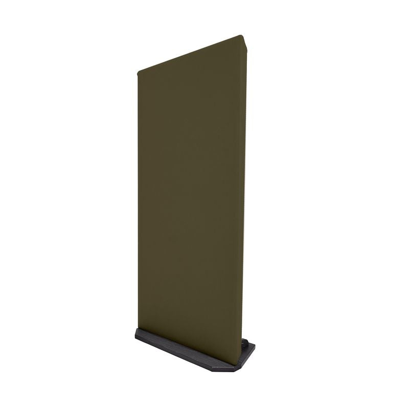 ProSoCoustic WAVERoom Pro 2x4 Gobo Kit - Single 2x4 Panel 24x48” Includes 1 Short Gobo Foot Set Diamond Knit Moss