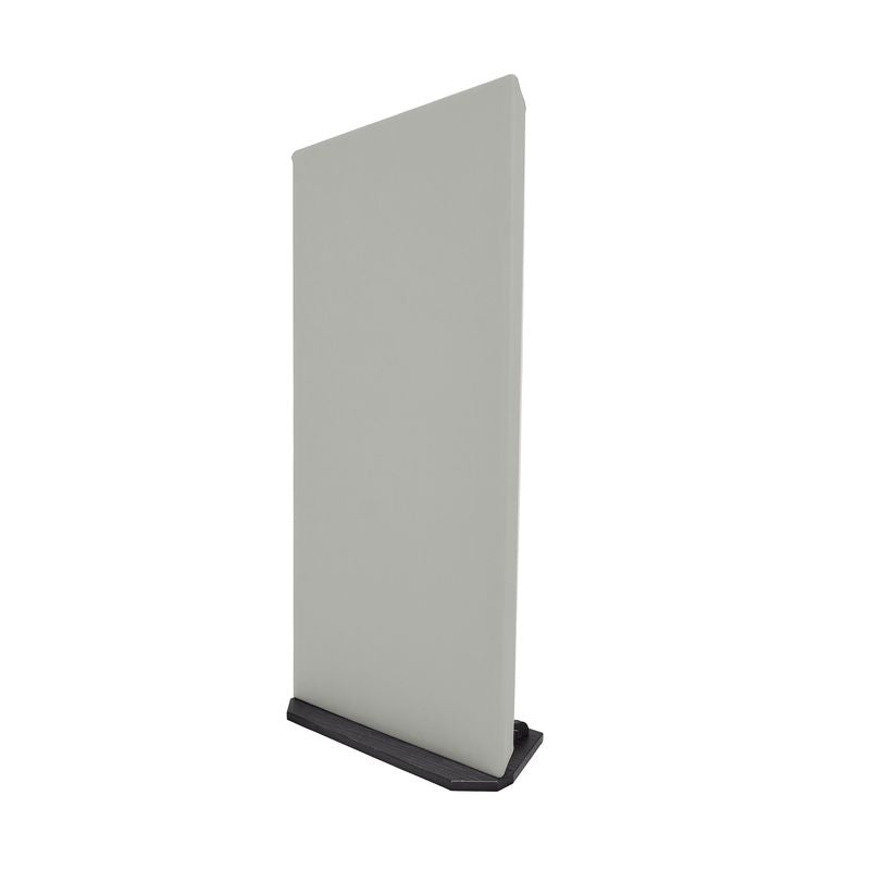 ProSoCoustic WAVERoom Pro 2x4 Gobo Kit - Single 2x4 Panel 24x48” Includes 1 Short Gobo Foot Set Scuba Silver