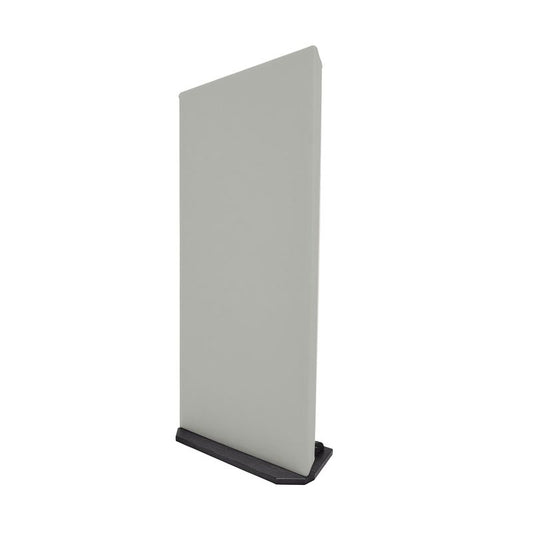 ProSoCoustic WAVERoom Pro 2x4 Gobo Kit - Single 2x4 Panel 24x48” Includes 1 Short Gobo Foot Set Scuba Silver