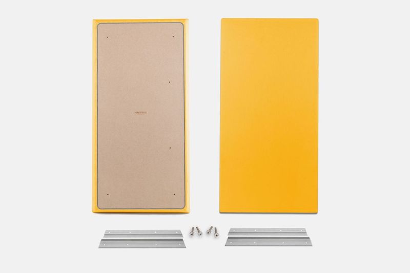 ProSoCoustic WAVERoom Pro Big Panel Pair Includes 2 WAVEPro Big Panels 24x48" 2 Sets of 18" Z-Clips Diamond Knit Gold