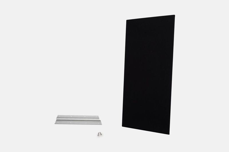 ProSoCoustic WAVERoom Pro Single Big Panel 24x48" Includes 1 Set of 18" Z-Clips Diamond Knit Black