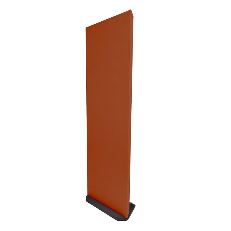 ProSoCoustic WAVERoom Pro 2x6 Gobo Kit - Single 2x6 Panel 24x72” Includes 1 Tall Gobo Foot Set Diamond Knit Texas Orange