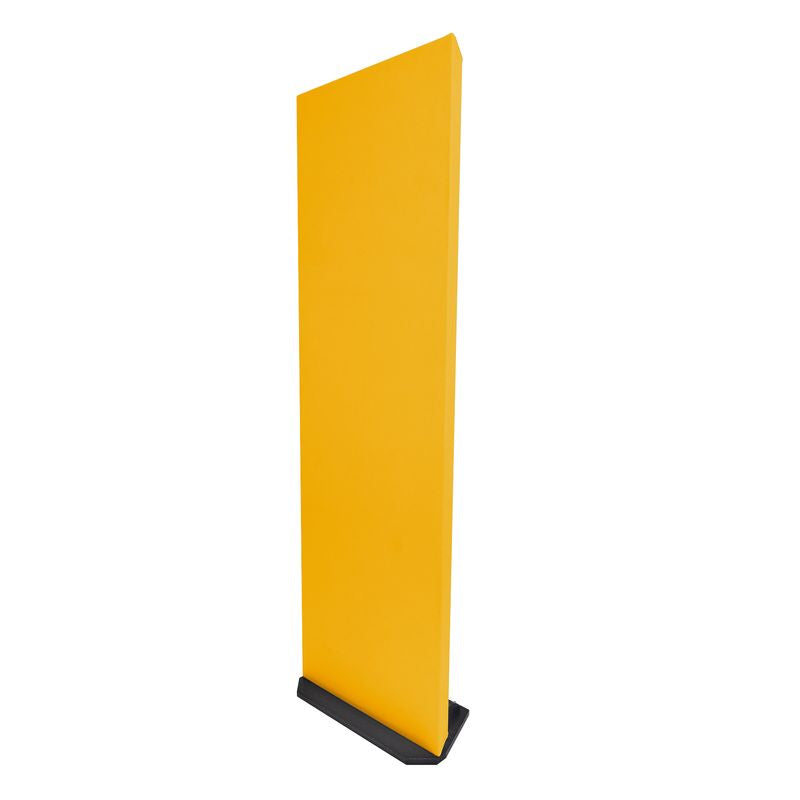 ProSoCoustic WAVERoom Pro 2x6 Gobo Kit - Single 2x6 Panel 24x72” Includes 1 Tall Gobo Foot Set Scuba Yellow