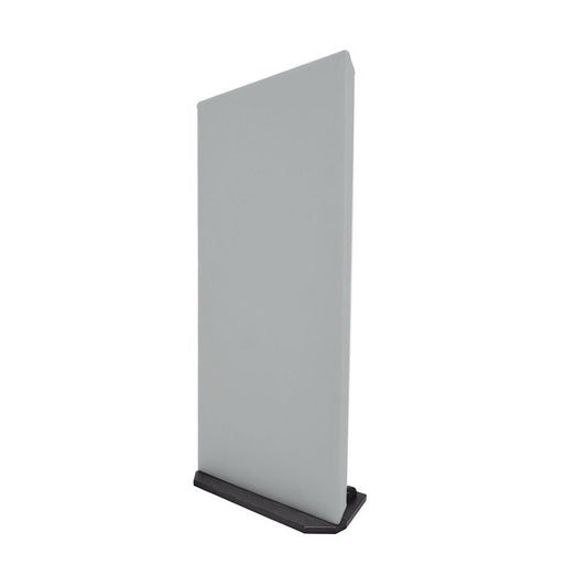 ProSoCoustic WAVERoom Pro 2x4 Gobo Kit - Single 2x4 Panel 24x48” Includes 1 Short Gobo Foot Set Diamond Knit Gray