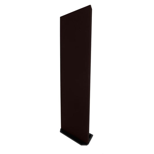 ProSoCoustic WAVERoom Pro 2x6 Gobo Kit - Single 2x6 Panel 24x72” Includes 1 Tall Gobo Foot Set Scuba Chocolate