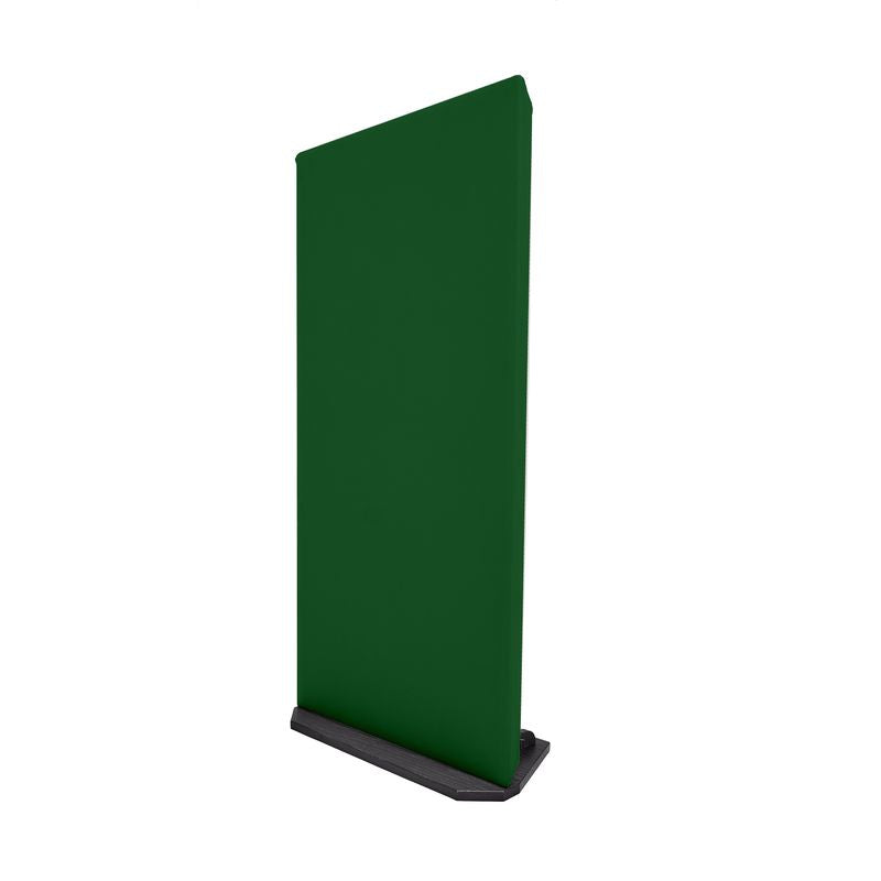 ProSoCoustic WAVERoom Pro 2x4 Gobo Kit - Single 2x4 Panel 24x48” Includes 1 Short Gobo Foot Set Diamond Knit Kelly