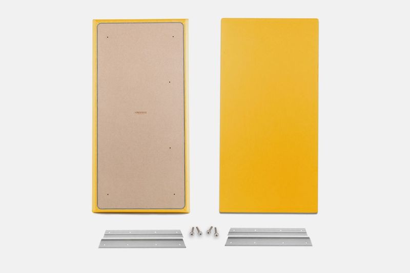ProSoCoustic WAVERoom Pro Big Panel Pair Includes 2 WAVEPro Big Panels 24x48" 2 Sets of 18" Z-Clips Scuba Yellow