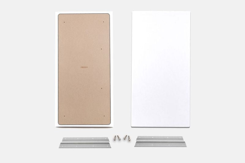 ProSoCoustic WAVERoom Pro Big Panel Pair Includes 2 WAVEPro Big Panels 24x48" 2 Sets of 18" Z-Clips Scuba White
