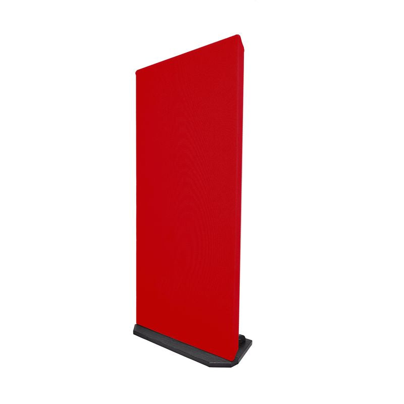 ProSoCoustic WAVERoom Pro 2x4 Gobo Kit - Single 2x4 Panel 24x48” Includes 1 Short Gobo Foot Set Scuba Valentine Red