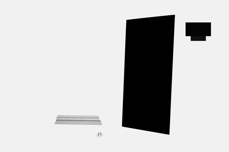 ProSoCoustic WAVERoom Pro Single Big Panel 24x48" Includes 1 Set of 18" Z-Clips Scuba Black