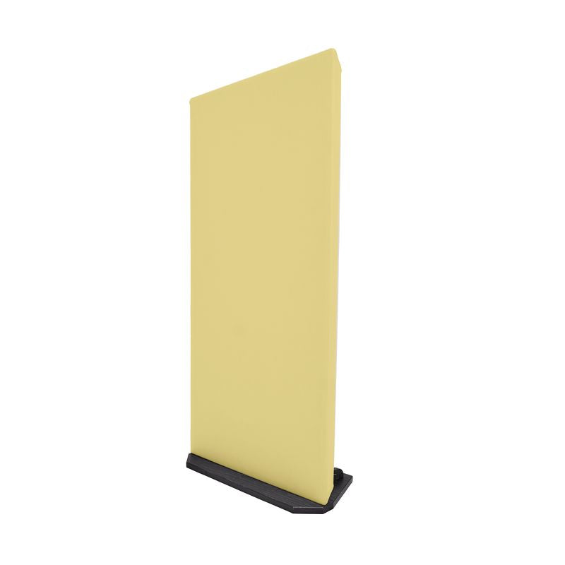 ProSoCoustic WAVERoom Pro 2x4 Gobo Kit - Single 2x4 Panel 24x48” Includes 1 Short Gobo Foot Set Diamond Knit Vegas Gold