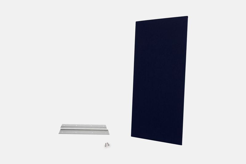 ProSoCoustic WAVERoom Pro Single Big Panel 24x48" Includes 1 Set of 18" Z-Clips Diamond Knit Navy
