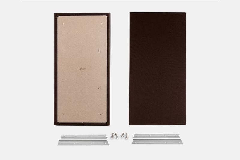 ProSoCoustic WAVERoom Pro Big Panel Pair Includes 2 WAVEPro Big Panels 24x48" 2 Sets of 18" Z-Clips Diamond Knit Brown