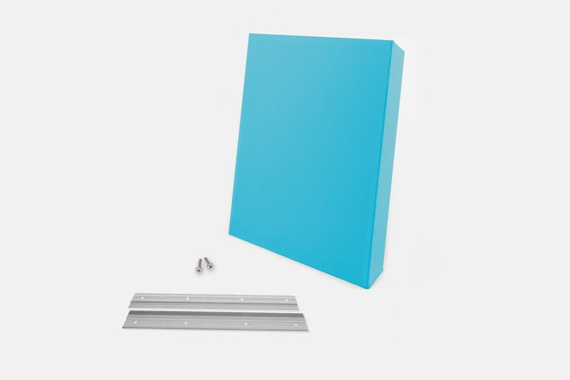 ProSoCoustic WAVERoom Pro Single Small Panel 24x24" Includes 1 Set of 18" Z-Clips Scuba Turquoise