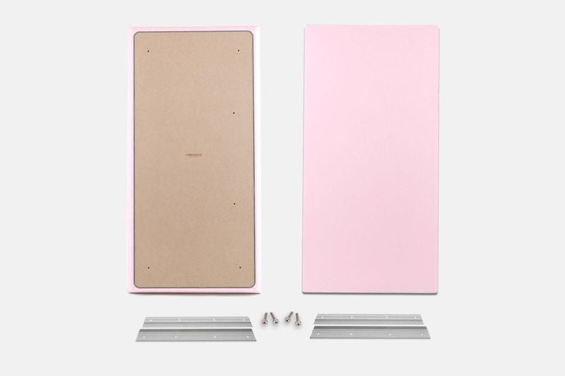 ProSoCoustic WAVERoom Pro Big Panel Pair Includes 2 WAVEPro Big Panels 24x48" 2 Sets of 18" Z-Clips Diamond Knit Pink