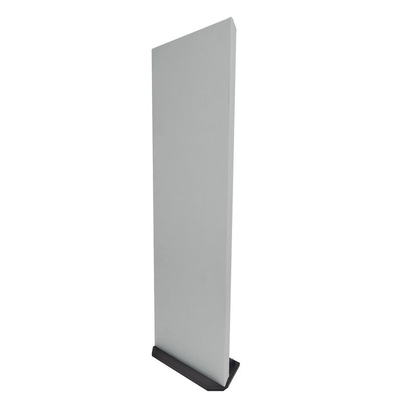 ProSoCoustic WAVERoom Pro 2x6 Gobo Kit - Single 2x6 Panel 24x72” Includes 1 Tall Gobo Foot Set Diamond Knit Gray