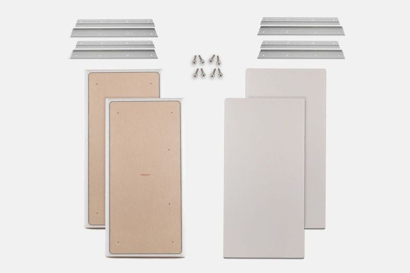 ProSoCoustic WAVERoom Pro Big Panel Booster Kit Includes 4 WAVEPro Big Panels 24x48" 4 Sets of 18" Z-Clips Diamond Knit Stone
