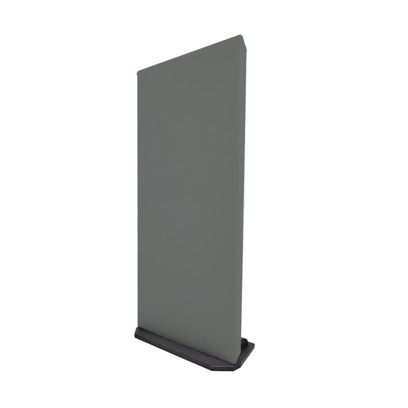 ProSoCoustic WAVERoom Pro 2x4 Gobo Kit - Single 2x4 Panel 24x48” Includes 1 Short Gobo Foot Set Scuba Grey