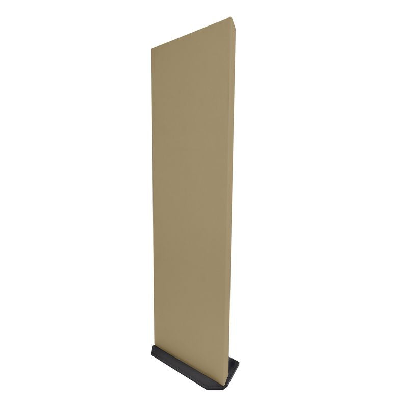 ProSoCoustic WAVERoom Pro 2x6 Gobo Kit - Single 2x6 Panel 24x72” Includes 1 Tall Gobo Foot Set Diamond Knit Khaki