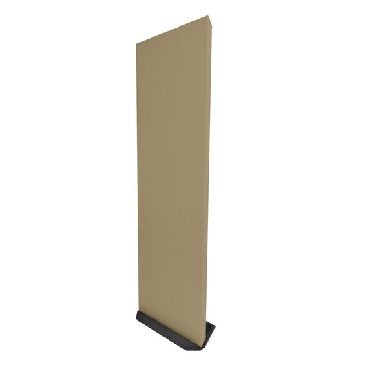 ProSoCoustic WAVERoom Pro 2x6 Gobo Kit - Single 2x6 Panel 24x72” Includes 1 Tall Gobo Foot Set Diamond Knit Khaki