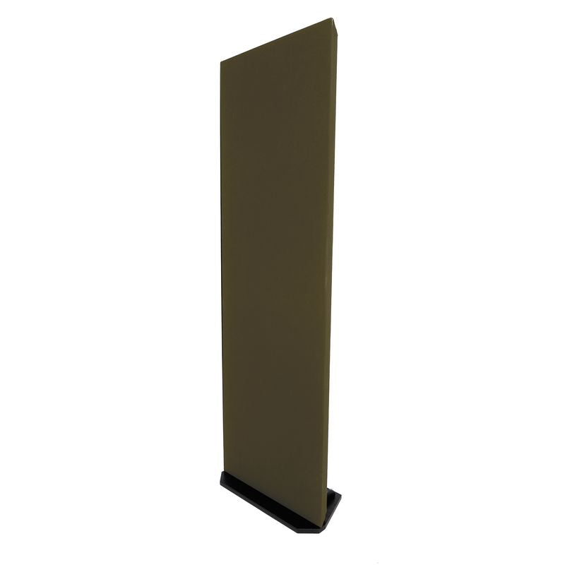 ProSoCoustic WAVERoom Pro 2x6 Gobo Kit - Single 2x6 Panel 24x72” Includes 1 Tall Gobo Foot Set Diamond Knit Moss