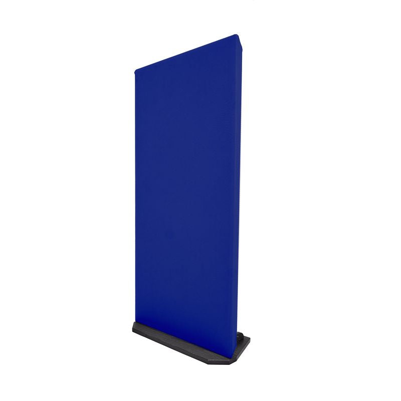 ProSoCoustic WAVERoom Pro 2x4 Gobo Kit - Single 2x4 Panel 24x48” Includes 1 Short Gobo Foot Set Diamond Knit Royal