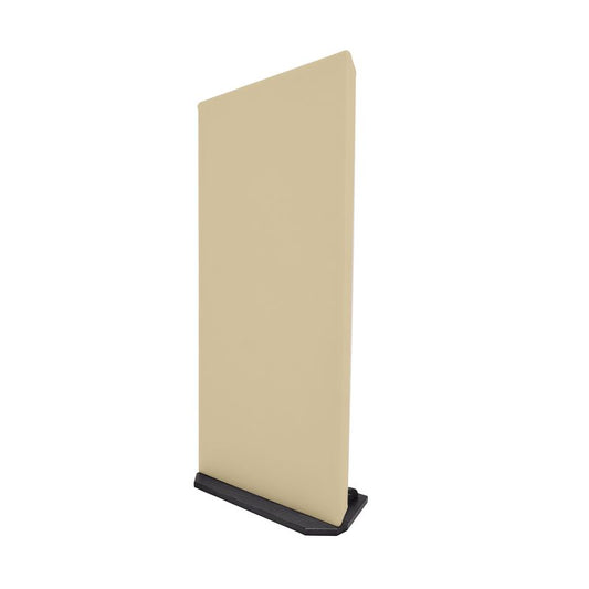 ProSoCoustic WAVERoom Pro 2x4 Gobo Kit - Single 2x4 Panel 24x48” Includes 1 Short Gobo Foot Set Scuba Champagne