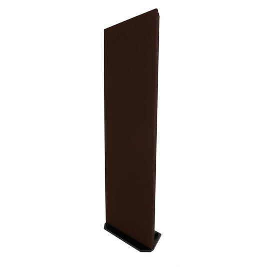 ProSoCoustic WAVERoom Pro 2x6 Gobo Kit - Single 2x6 Panel 24x72” Includes 1 Tall Gobo Foot Set Diamond Knit Brown