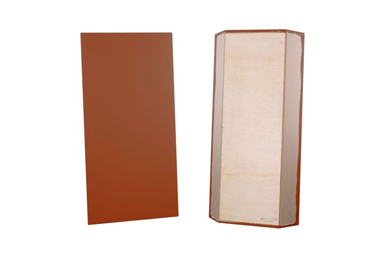 ProSoCoustic Bass Trap Kit Includes 2 Bass Traps 24x48x4" 2 Sets of 2" Z-Clips Diamond Knit Texas Orange