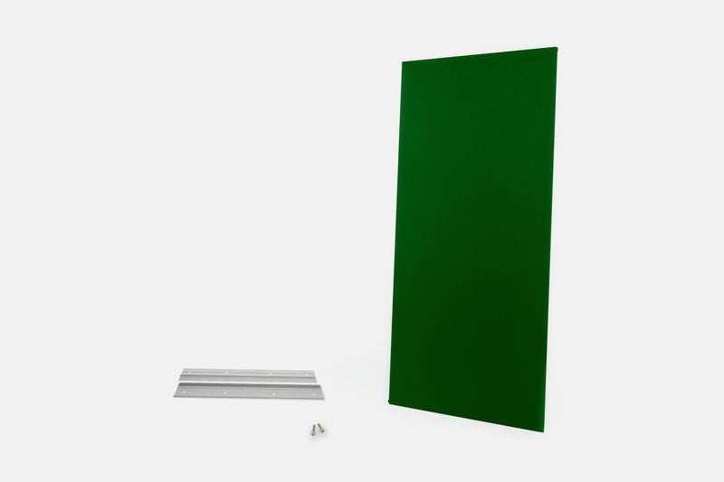 ProSoCoustic WAVERoom Pro Single Big Panel 24x48" Includes 1 Set of 18" Z-Clips Diamond Knit Kelly