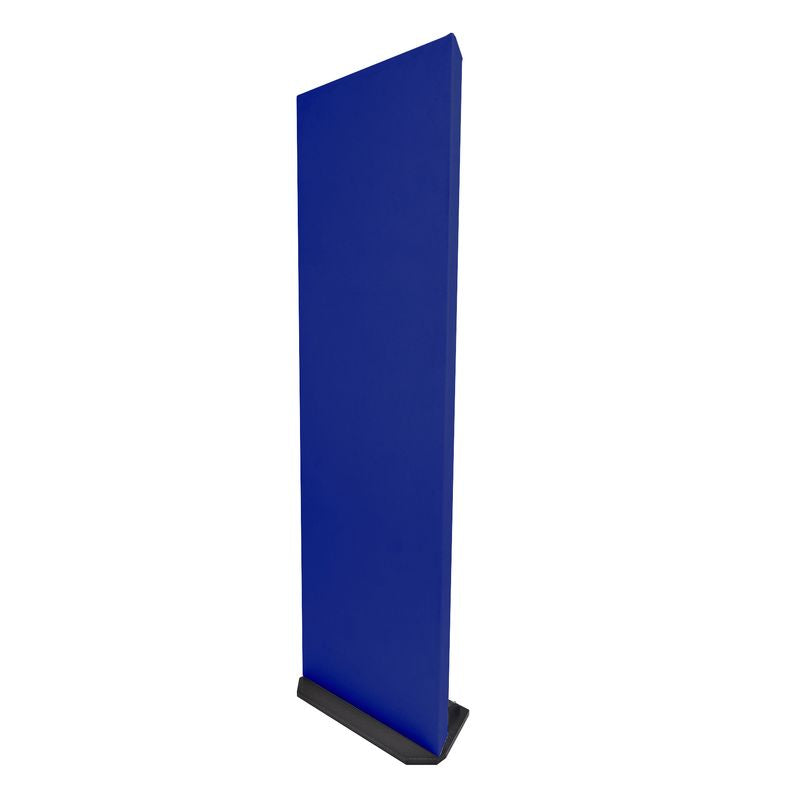ProSoCoustic WAVERoom Pro 2x6 Gobo Kit - Single 2x6 Panel 24x72” Includes 1 Tall Gobo Foot Set Diamond Knit Royal