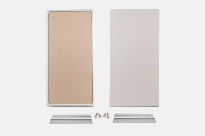 ProSoCoustic WAVERoom Pro Big Panel Pair Includes 2 WAVEPro Big Panels 24x48" 2 Sets of 18" Z-Clips Diamond Knit Stone