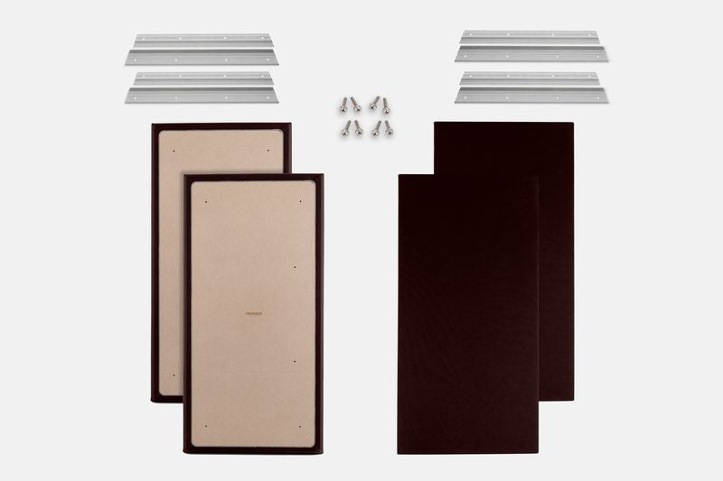 ProSoCoustic WAVERoom Pro Big Panel Booster Kit Includes 4 WAVEPro Big Panels 24x48" 4 Sets of 18" Z-Clips Scuba Maroon