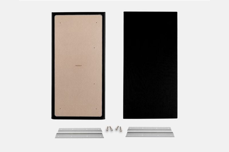 ProSoCoustic WAVERoom Pro Big Panel Pair Includes 2 WAVEPro Big Panels 24x48" 2 Sets of 18" Z-Clips Scuba Black