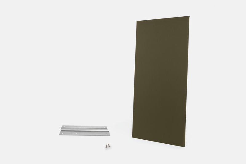 ProSoCoustic WAVERoom Pro Single Big Panel 24x48" Includes 1 Set of 18" Z-Clips Diamond Knit Moss