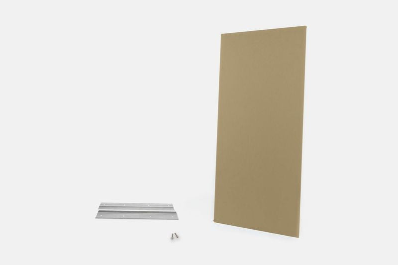 ProSoCoustic WAVERoom Pro Single Big Panel 24x48" Includes 1 Set of 18" Z-Clips Diamond Knit Khaki