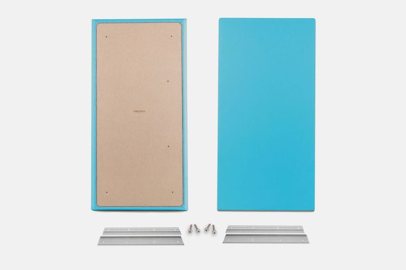 ProSoCoustic WAVERoom Pro Big Panel Pair Includes 2 WAVEPro Big Panels 24x48" 2 Sets of 18" Z-Clips Scuba Turquoise