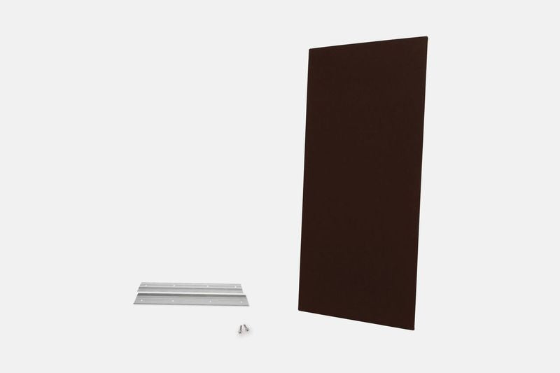 ProSoCoustic WAVERoom Pro Single Big Panel 24x48" Includes 1 Set of 18" Z-Clips Diamond Knit Brown