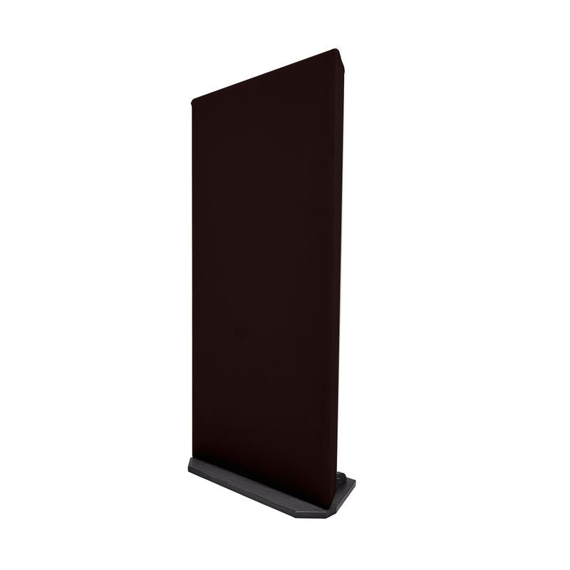 ProSoCoustic WAVERoom Pro 2x4 Gobo Kit - Single 2x4 Panel 24x48” Includes 1 Short Gobo Foot Set Scuba Chocolate
