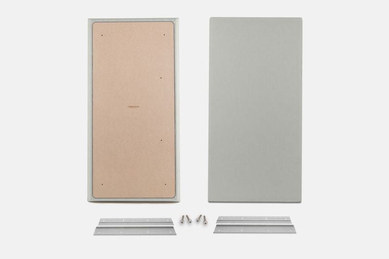 ProSoCoustic WAVERoom Pro Big Panel Pair Includes 2 WAVEPro Big Panels 24x48" 2 Sets of 18" Z-Clips Scuba Silver