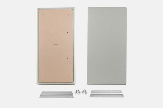 ProSoCoustic WAVERoom Pro Big Panel Pair Includes 2 WAVEPro Big Panels 24x48" 2 Sets of 18" Z-Clips Scuba Silver