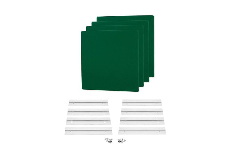 ProSoCoustic WAVERoom Pro Mini 4 Kit Includes 4 WAVEPro Mini Panels 12x12" 4 Sets of 8" Z-Clips Scuba Forrest