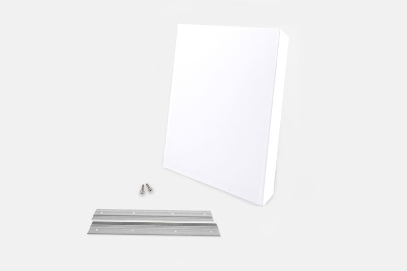 ProSoCoustic WAVERoom Pro Single Small Panel 24x24" Includes 1 Set of 18" Z-Clips Scuba White