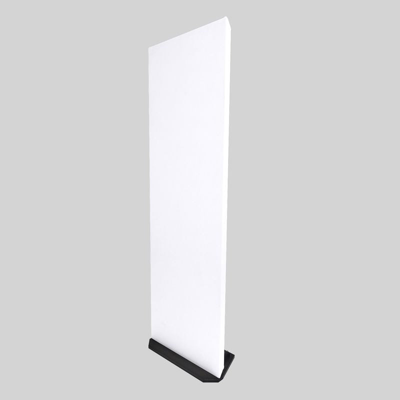 ProSoCoustic WAVERoom Pro 2x6 Gobo Kit - Single 2x6 Panel 24x72” Includes 1 Tall Gobo Foot Set Scuba White